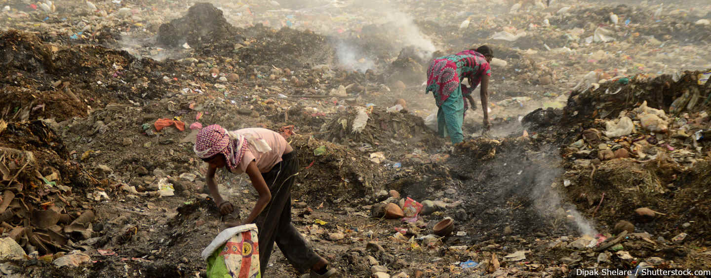 Highest plastic waste production in India