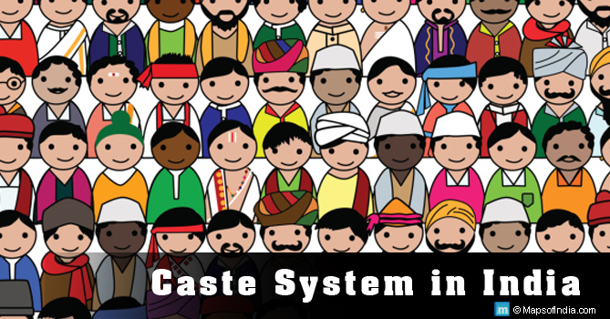 How many castes are there in India