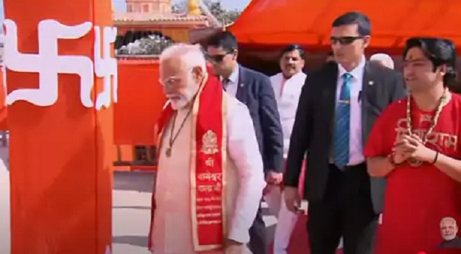 chatarpur,   Prime Minister ,visited Balaji  