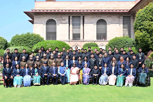 new delhi,  officer trainees, President