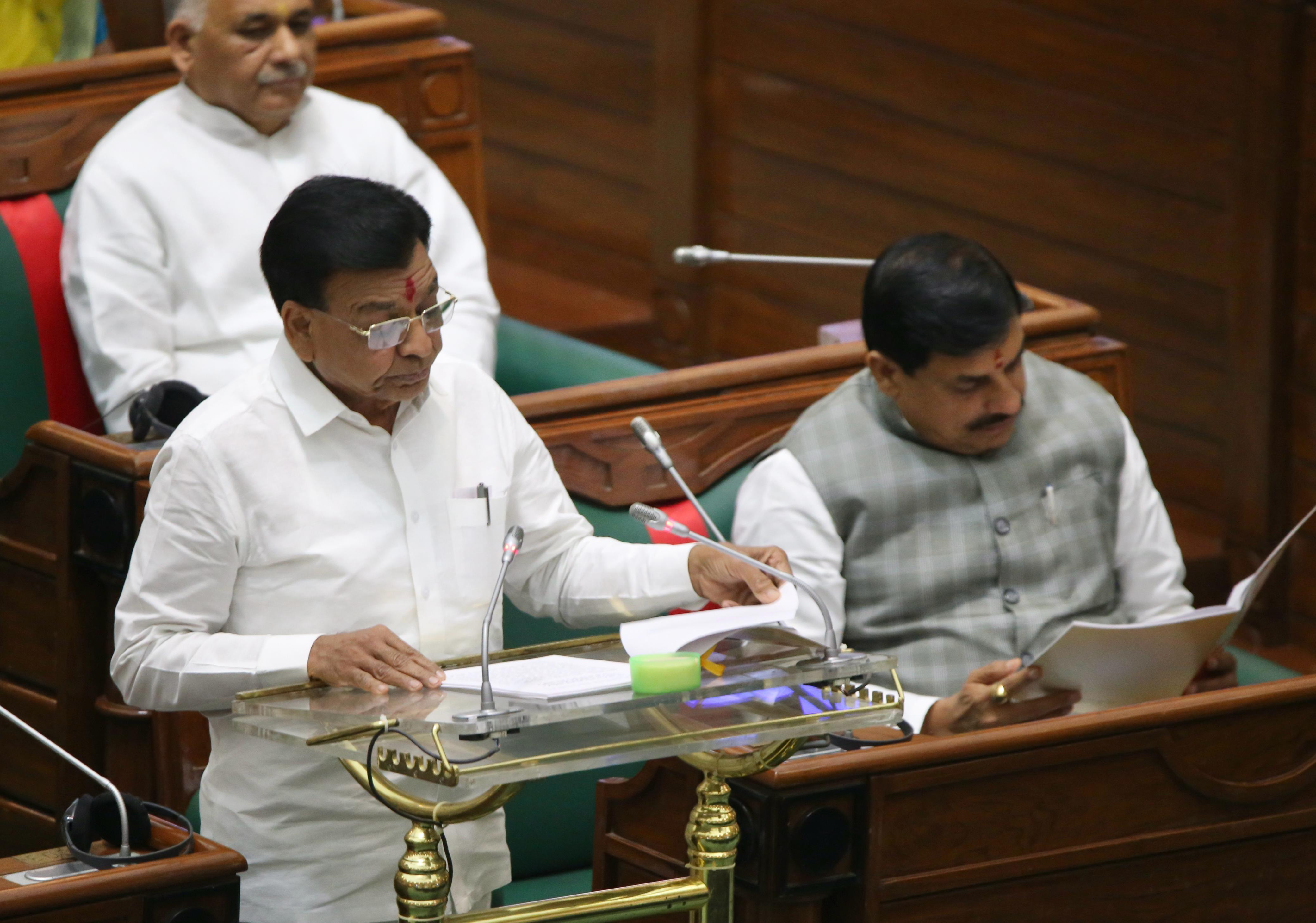 bhopal, Second full budget , assembly