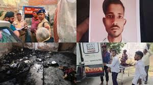 bareliy, Elder brother ,played Holi with blood