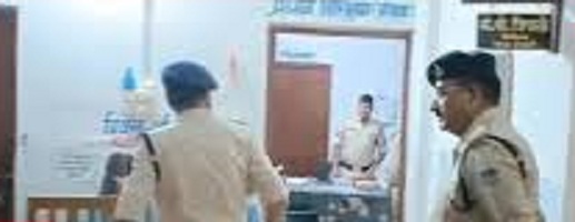 amarpatan, IG Saket Prakash, inspected  police station