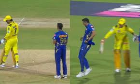 mumbai, Dhoni hit ,Deepak Chahar 