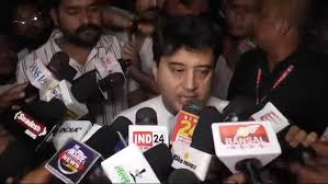 gwalior, Union Minister ,Jyotiraditya