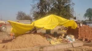 singroli, Protest over ,Bandha North 