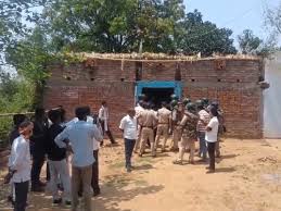 rewa,   father and two children , found together