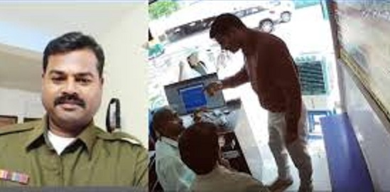 rewa, Hooliganism  policeman , Shopkeeper beaten 