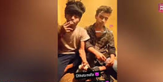 chatarpur,   youth made a reel , illegal weapons