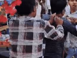 chatarpur, Drunk man beat , young man