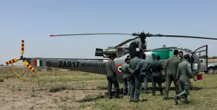 jaamnagar, Air Force helicopter ,Jamnagar