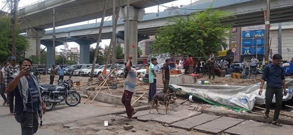 bhopal,Bhopal Corporation staff ,DB Mall