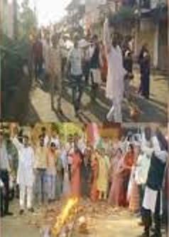 parasiya, Villagers create ruckus, over water problem