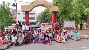 singroli, Sanitation workers ,not regularized