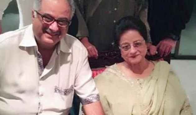 mumbai, Boney Kapoor , mother