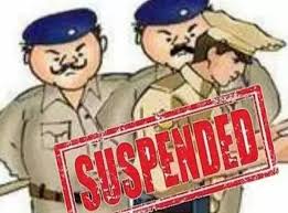 chatarpur, TI and two constables , suspended