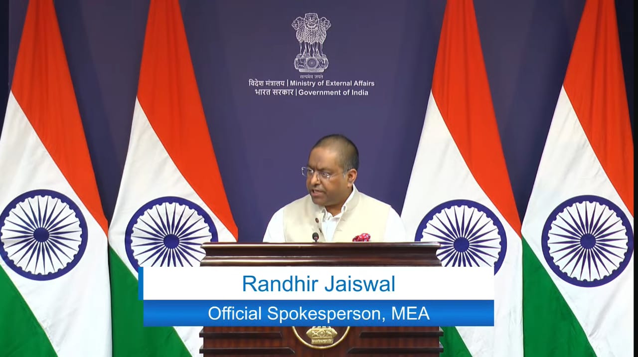 new delhi, India reiterates, Kashmir issue