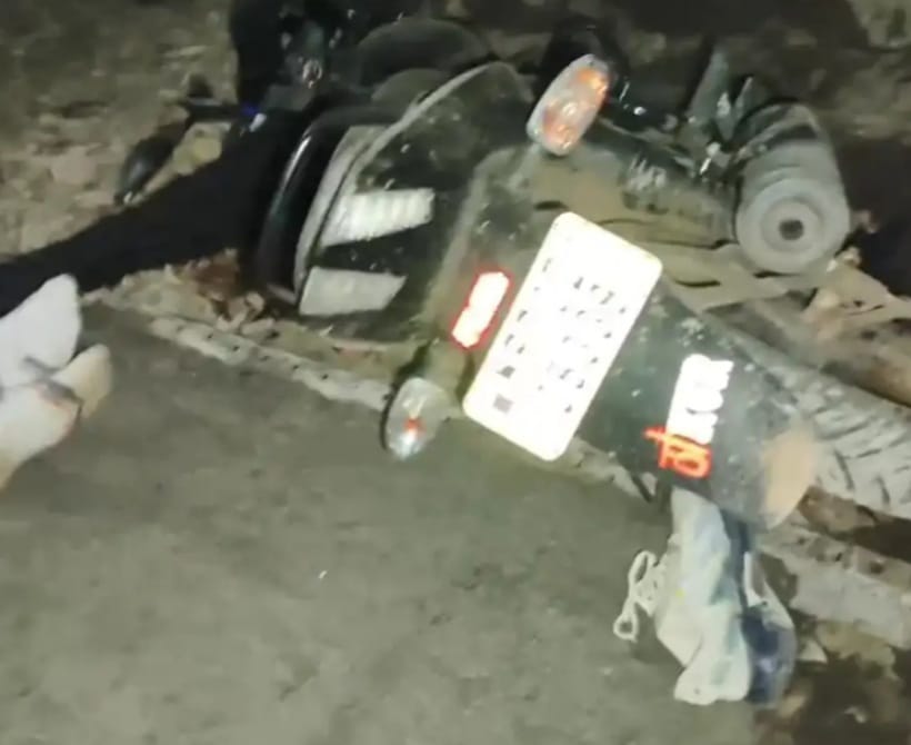 rajgarh, One died , bike 