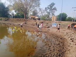 singroli, Message of cleanliness , Dhoti pond