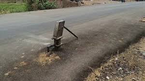 maihar,Big negligence,  road construction