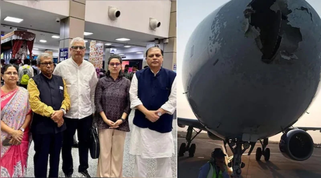 kolkata, Indigo emergency landing, Trinamool MP 