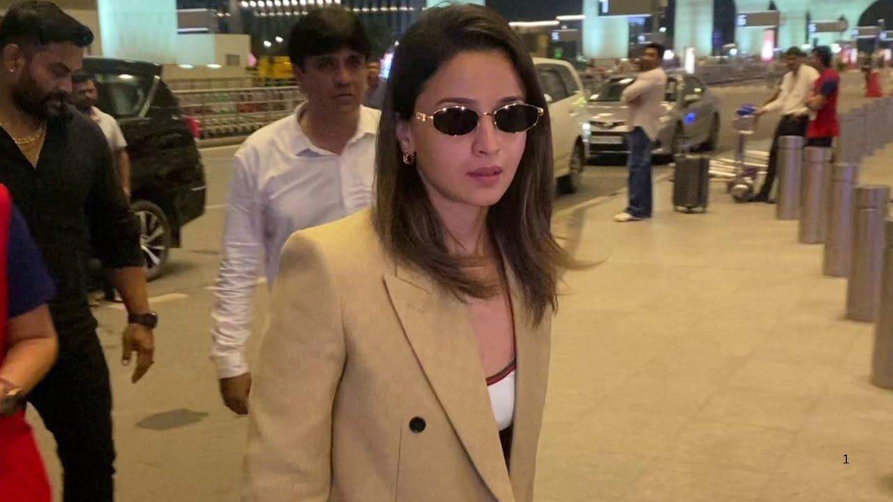 mumbai, Alia Bhatt , leaves for Cannes