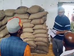 singroli, Villagers protest ,getting ration