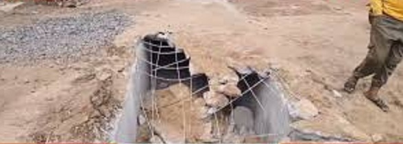 khandwa, Gross negligence, four lane road construction