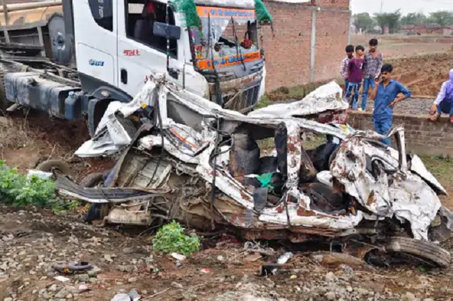 jhabua, Nine people died , accident caused  
