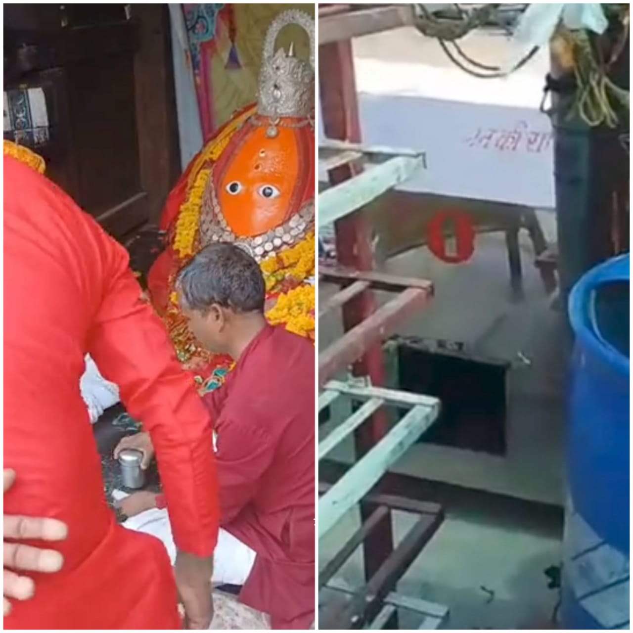 rajgarh, Lakhs stolen , donation box 
