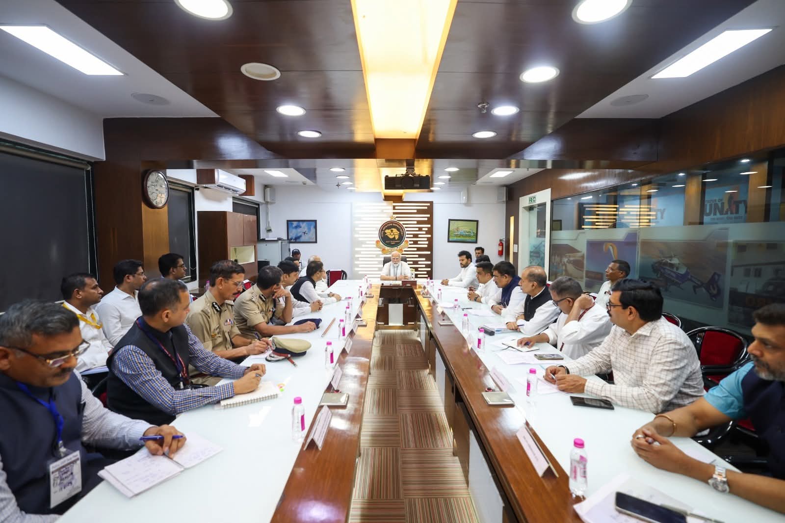 Ahmedabad plane crash,Prime Minister , high-level meeting 