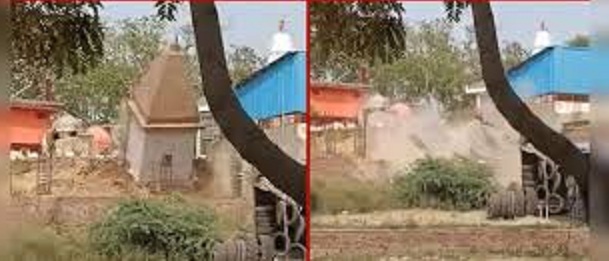bulandsehar, Mahadev temple ,collapsed