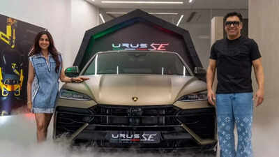 mumbai, Actor Ram Kapoor ,new Lamborghini car