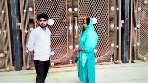 jonpur, Unique marriage , Husband  wife married  