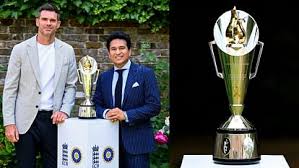 new delhi, Tendulkar-Anderson. Trophy unveiled