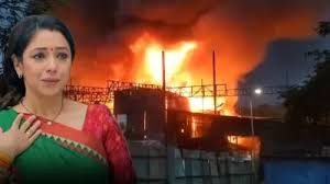 mumbai,   huge fire broke out ,set of Anupamaa