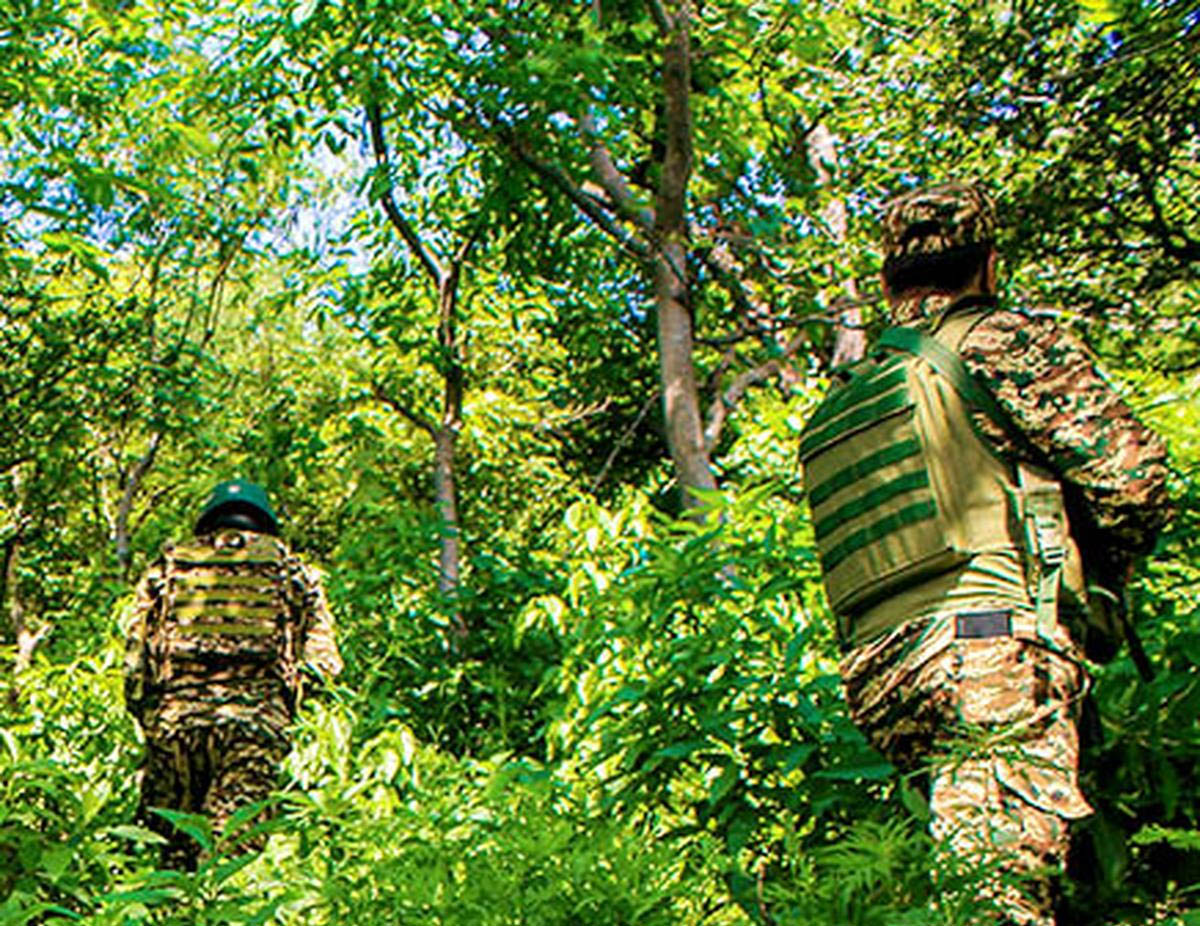jammu, search operation , Jaish terrorists  