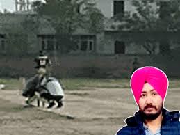 firozpur, Batsman dies , hitting a six