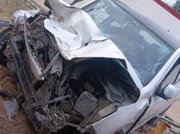 chatarpur, Tree fell , car 