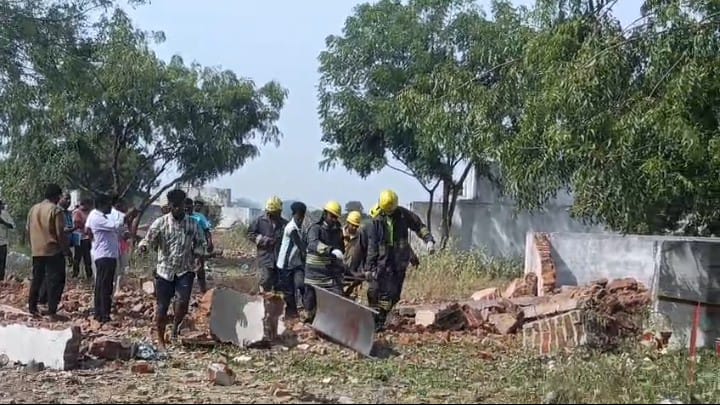 virudhunagar,Massive explosion , firecracker factory 