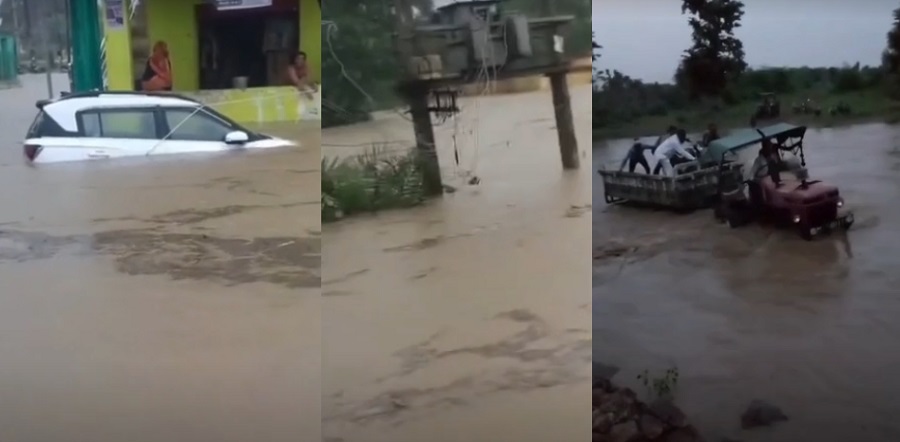 bhopal, Flood like situation,Shivpuri villages 