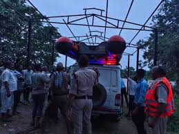 chatarpur, Rescue of villagers, trapped in the river