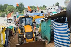 chatarpur, After the accident, the administration took action  