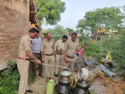 khatima, Big action , Excise Department