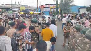 dewas,Karani Sena, blocked several major roads