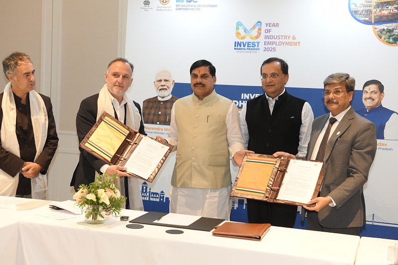 bhopal, MoU signed , Madhya Pradesh and Spain  