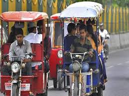 bhopal, E-rickshaw drivers  , orders have no effect