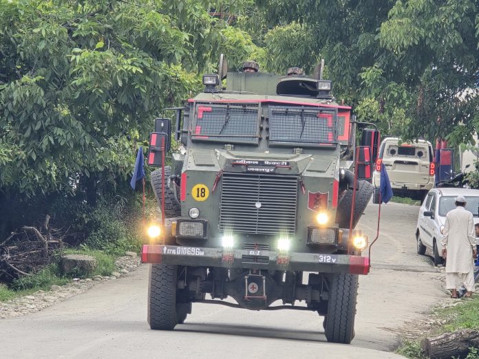 Kulgam, encounter with terrorists , 11th day