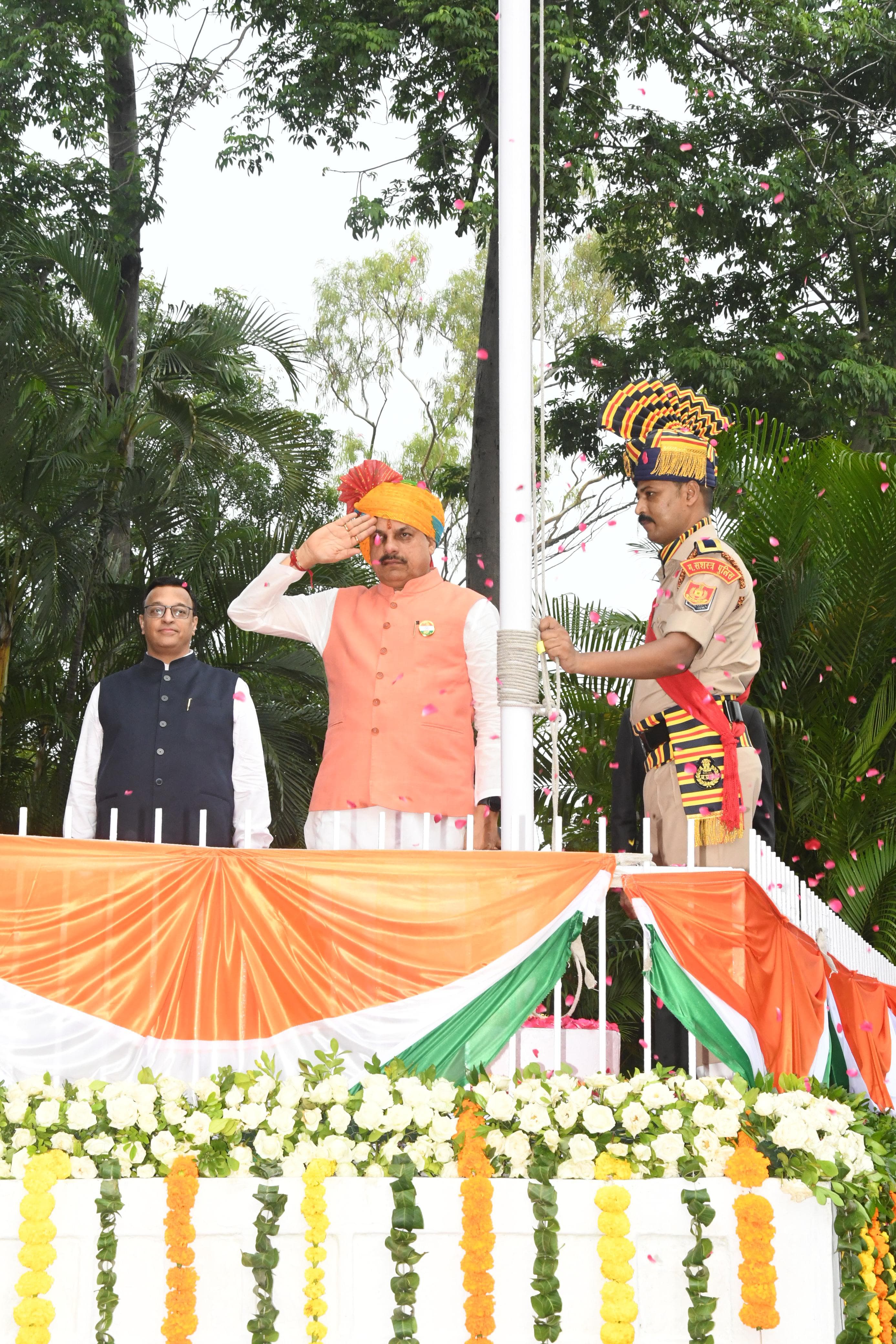 bhopal, Chief Minister , Independence Day