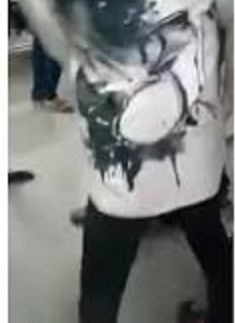 chatarpur, Three drunk youths, created a ruckus  